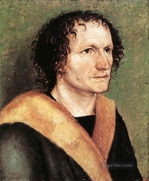  hombre Pintura - Retrato de un hombre 2 Renacimiento norteño Alberto Durero